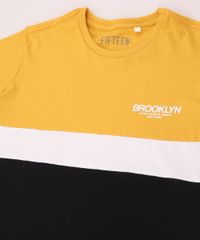 Camiseta-Juvenil--Brooklyn--com-Recorte-Manga-Curta-Gola-Careca-Amarela-9967963-Amarelo_2