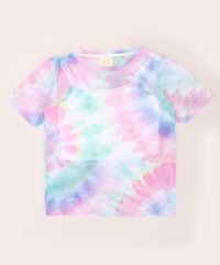 Blusa-Juvenil-de-Tule-Estampado-Tie-Dye-Manga-Curta-Decote-Redondo-Multicor-9968413-Multicor_1
