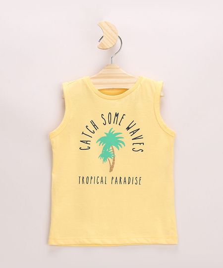 Regata-Infantil--Tropical-Paradise--Gola-Careca-Amarela-9963740-Amarelo_1 Regata-Infantil--Tropical-Paradise--Gola-Careca-Amarela-9963740-Amarelo_1