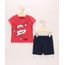 Conjunto-Infantil-de-Camiseta-Super-Wings-Manga-Curta-Vermelha---Bermuda-de-Moletom-Preto-9963493-Preto_1