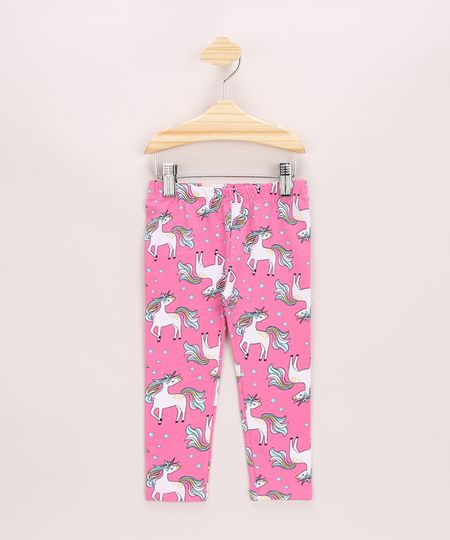 Calca-Legging-Infantil-Estampada-de-Unicornio-Rosa-9963649-Rosa_1
