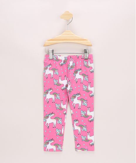 Calca-Legging-Infantil-Estampada-de-Unicornio-Rosa-9963649-Rosa_1