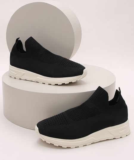 Tenis-Feminino-Oneself-Knit-Preto-9971269-Preto_1