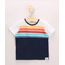 Camiseta-Infantil-com-Listras-Coloridas-Manga-Curta-Gola-Careca-Azul-Marinho-9962996-Azul_Marinho_1