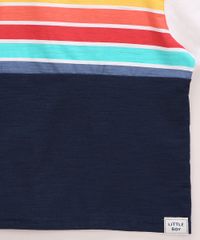 Camiseta-Infantil-com-Listras-Coloridas-Manga-Curta-Gola-Careca-Azul-Marinho-9962996-Azul_Marinho_4