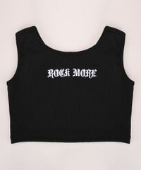 Top-Cropped-Juvenil-Canelado--Rock-More--com-Bordado-Alca-Larga-Preto-9967710-Preto_4