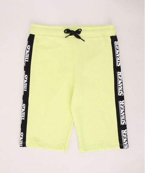 Bermuda-de-Moletom-Infantil-Stranger-Things-com-Cordao-Amarela-9970830-Amarelo_1