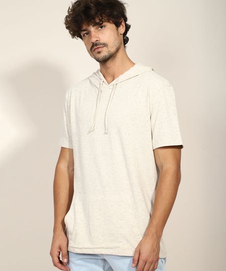 Camiseta-Masculina-com-Bolso-Canguru-e-Capuz-Manga-Curta-Bege-Claro-9966913-Bege_Claro_1 Camiseta-Masculina-com-Bolso-Canguru-e-Capuz-Manga-Curta-Bege-Claro-9966913-Bege_Claro_1