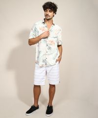 Camisa-Masculina-Tradicional-Estampada-Floral-com-Linho-Manga-Curta-Off-White-9970235-Off_White_3