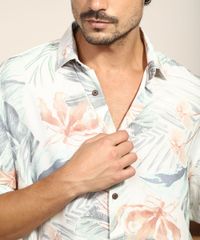 Camisa-Masculina-Tradicional-Estampada-Floral-com-Linho-Manga-Curta-Off-White-9970235-Off_White_4