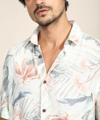 Camisa-Masculina-Tradicional-Estampada-Floral-com-Linho-Manga-Curta-Off-White-9970235-Off_White_6