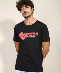Camiseta-Masculina-Laranja-Mecanica-Manga-Curta-Gola-Careca-Preta-9974925-Preto_1