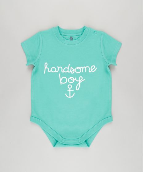 Body-com-Bordado--Handsome-Boy--em-Algodao---Sustentavel-Verde-8720171-Verde_1
