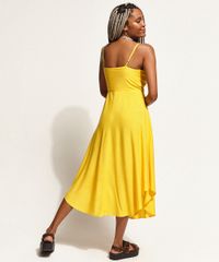 Vestido-Feminino-Midi-com-No-Alca-Fina-Mostarda-9966155-Mostarda_2
