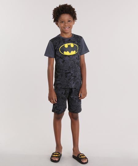 Pijama-Estampado-Batman-Chumbo-8891196-Chumbo_1 Pijama-Estampado-Batman-Chumbo-8891196-Chumbo_1