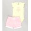 Conjunto-de-Body-em-Algodao---Sustentavel-Amarelo---Short-Estampado-em-Moletom-Rosa-8705431-Rosa_1