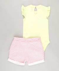 Conjunto-de-Body-em-Algodao---Sustentavel-Amarelo---Short-Estampado-em-Moletom-Rosa-8705431-Rosa_2