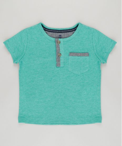 Camiseta-com-Bolso-em-Algodao---Sustentavel-Verde-8700854-Verde_1