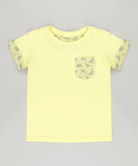 Camiseta-com-Dinossauros-Amarela-8831987-Amarelo_1