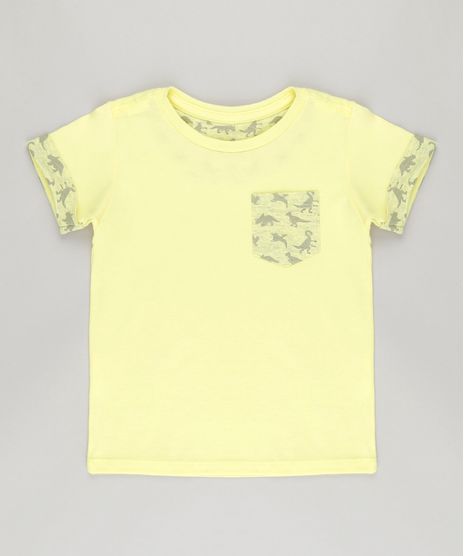 Camiseta-com-Dinossauros-Amarela-8831987-Amarelo_1
