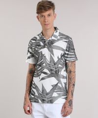 Polo-Estampada-de-Folhagem-Off-White-8847287-Off_White_1