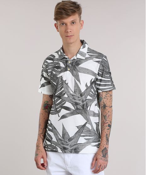 Polo-Estampada-de-Folhagem-Off-White-8847287-Off_White_1