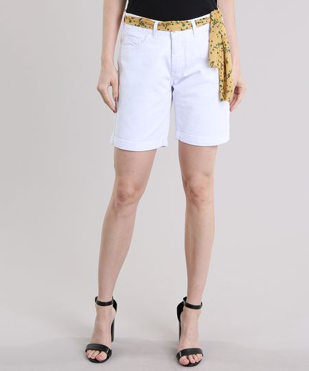 Short-Reto-com-Faixa-Estampada-Floral-Branco-8829536-Branco_1 Short-Reto-com-Faixa-Estampada-Floral-Branco-8829536-Branco_1