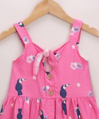 Vestido-Infantil-Estampado-de-Tucanos-com-No-Alca-Media-Rosa-9964814-Rosa_3