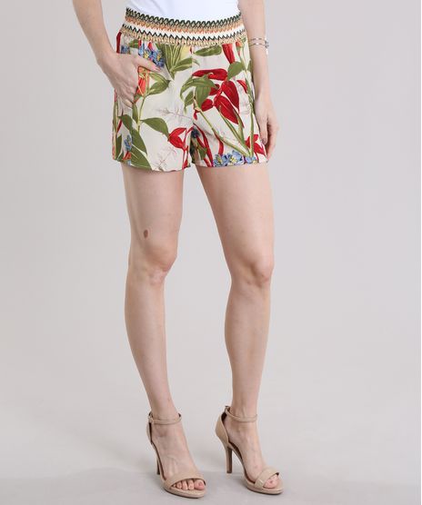 Short-Estampado-Floral-Kaki-8736248-Kaki_1