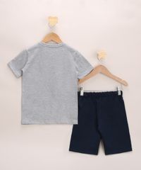Conjunto-Infantil-Camiseta-Cinza-Mescla-Tubarao-Manga-Curta---Bermuda-Azul-Marinho-9968199-Azul_Marinho_2
