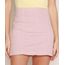 Saia-de-Sarja-Feminina-Curta-com-Recortes-e-Cinto-Rosa-9969438-Rosa_1