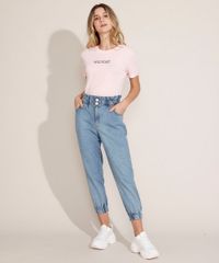Blusa-Feminina-Garfield-Manga-Curta-Decote-Redondo-Rosa-Claro-9960120-Rosa_Claro_3