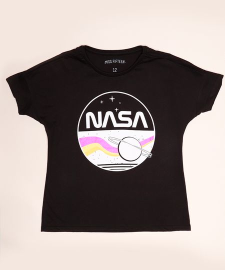 Blusa-Juvenil-NASA-Manga-Curta-Preta-9964558-Preto_1 Blusa-Juvenil-NASA-Manga-Curta-Preta-9964558-Preto_1