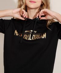 Blusao-de-Moletom-Feminino-Mandalorian-Star-Wars-com-Capuz-Preto-9971424-Preto_4