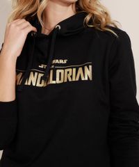 Blusao-de-Moletom-Feminino-Mandalorian-Star-Wars-com-Capuz-Preto-9971424-Preto_5