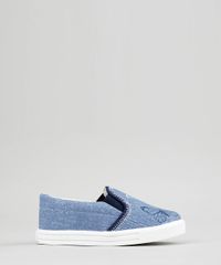 Tenis-Slip-On-Estampado-de-Borboletas-Azul-8921866-Azul_1