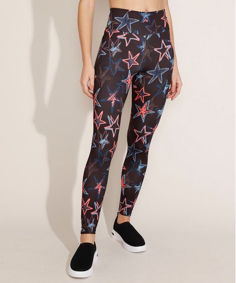 Calca-Legging-Feminina-Esportiva-Ace-Estampada-de-Estrelas-Multicor-9966940-Multicor_1