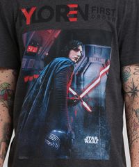 Camiseta-Star-Wars--Kylo-Ren--Cinza-Mescla-Escuro-8759284-Cinza_Mescla_Escuro_4