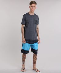 Camiseta-com-Bolso-Estampado-de-Coqueiros-Cinza-Mescla-Escuro-8788289-Cinza_Mescla_Escuro_3