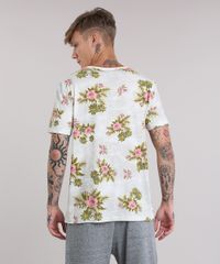Camiseta-Botone-Estampada-Floral-Cinza-Mescla-Claro-8809959-Cinza_Mescla_Claro_2
