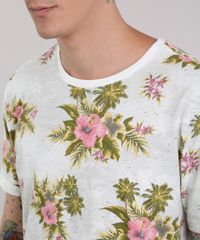 Camiseta-Botone-Estampada-Floral-Cinza-Mescla-Claro-8809959-Cinza_Mescla_Claro_4
