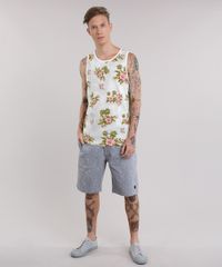 Regata-Botone-Estampada-Floral-Cinza-Mescla-Claro-8811321-Cinza_Mescla_Claro_3