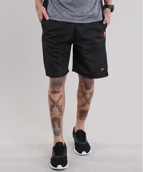 Bermuda-Ace-com-Recortes-Estampados-Preta-8816379-Preto_1