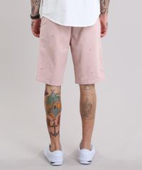 Bermuda-Slim-Estampada-de-Folhagem-Rose-8775065-Rose_2