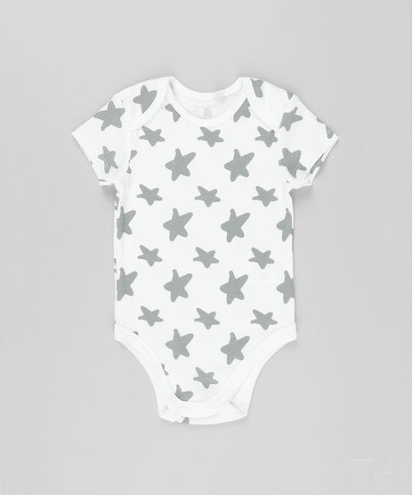 Body-Estampado-de-Estrelas---Babador-em-Algodao---Sustentavel-Off-White-8693046-Off_White_1