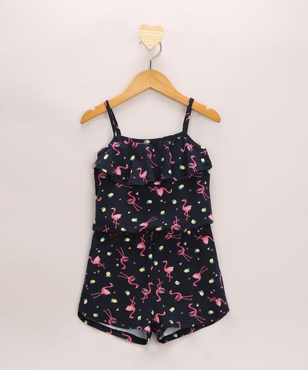 Macaquinho-Infantil-Estampado-Flamingos-com-Babado-Alcas-Finas-Azul-Marinho-9965278-Azul_Marinho_1