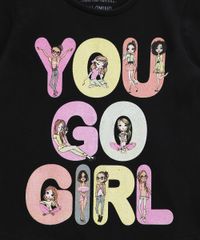 Blusa-Infantil---You-Go-Girl--com-Brilho-Manga-Curta-Preta-9965407-Preto_3