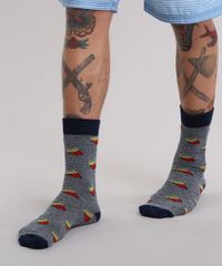 Meia-Estampada-de-Babatas-Fritas-Azul-Marinho-8754688-Azul_Marinho_2 Meia-Estampada-de-Babatas-Fritas-Azul-Marinho-8754688-Azul_Marinho_2