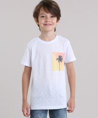 Camiseta-Flame-com-Bolso-Estampado-de-Coqueiro-Branca-8822161-Branco_1