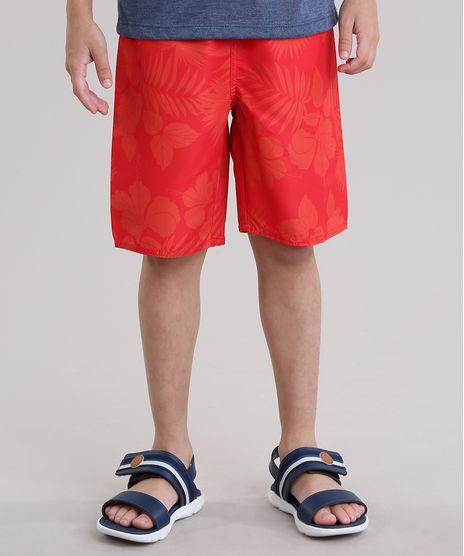 Bermuda-Estampada-Floral-Vermelho-8658198-Vermelho_1